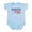 Sky Blue, variant on CafePress - Austin Texas Rocks Infant Bodysuit - Baby Light Bodysuit, Size Newborn - 24 Months