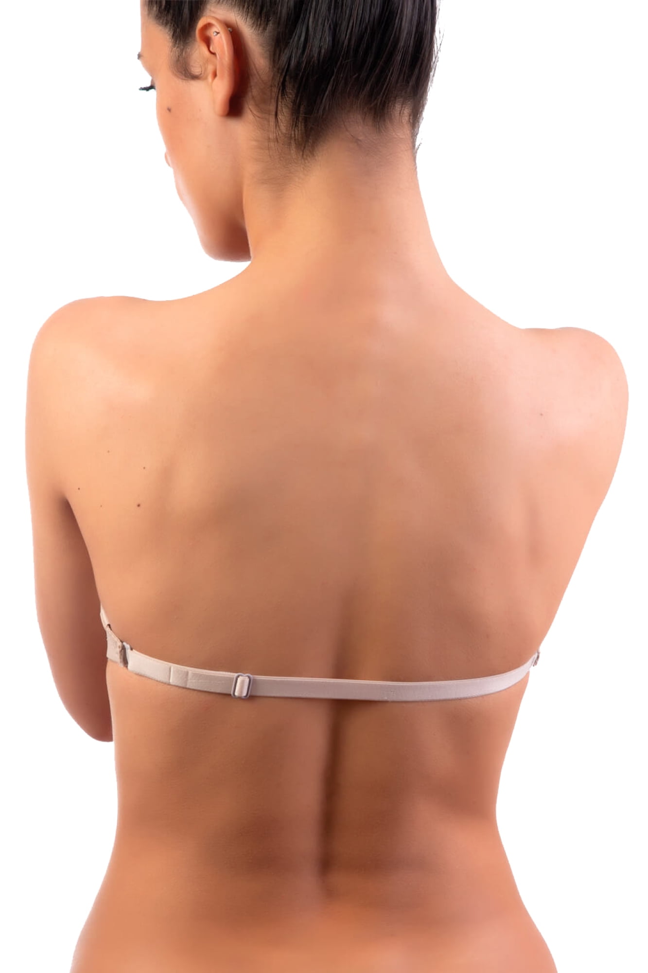 ChicBack Bra, Interchangeable Straps, Lycra, For Open Back Dress or Top -  XL - Nude - Walmart.com