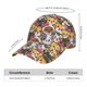 thumbnail image 2 of Fotbe Cute Cat Gorro Clásico de Béisbol, Gorra Ajustable con Broche Snapback, Gorro de Exterior de Algodón Suave, 2 of 6