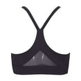 thumbnail image 3 of DuoJiaJ Sports Bra For Women Y Back Padded Strappy Sports Bras Medium Support Workout Yoga Bra With Removable Cups T-Shirt Bras Black, 3 of 4
