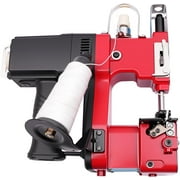 Bag Closer Closing Machine, 110V Handheld Sewing Machine GK9-890 Mini Portable Leather Sewing Machine 190W Two Secant Modes Knitted Bag Sealing Closing Packing Machine Closer