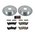 thumbnail image 3 of PowerStop Rear Z23 Evolution Sport Carbon-Fiber Ceramic Brake Pad and Drilled & Slotted Rotor Kit Fits: FORD Select Models K1770, 3 of 10