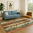 thumbnail image 7 of Addison Rugs Mayfield Premium Machine Washable Transitional Floral Wheat Rectangle Rug, 10' x 14', 7 of 7