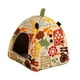 thumbnail image 2 of Hamaca para pájaros, hamaca colgante para loros, juguete cálido de invierno para esconder pájaros, casa para loros EstiloD L 17x17x18cm, 2 of 9
