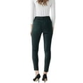 thumbnail image 2 of DL1961 Farrow Ankle Hagh Rise Instasculpt Skinny Jeans, Deep Green, 29, 2 of 3