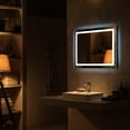 LED Bathroom Vanity Mirror LED WallMounted Mirror, 6000K High Lumen