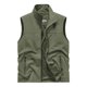 thumbnail image 1 of Chaleco sin mangas de imitación de cuero para hombre, chaqueta de club de motociclistas: cremallera frontal, múltiples bolsillos, para montar en moto/ropa urbana (M-XXXXXXL), 1 of 5