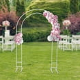 thumbnail image 4 of 7.2ft Metal Stand Arch Wedding Balloon Backdrop Stand For Party Garden Outdoor, 4 of 24