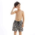 thumbnail image 3 of Genuiskids New Summer Family Matching Parent-Child Leopard Printed Swimsuit Mommy Daddy Men's Boys Kids Shorts Swimwear Beachwear Swimming Trunks Pool Bathing Suit Clothes Sets, 3 of 9