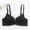 Black, variant on CLOISE Push up Bras for Women Underwire Push up Stretch Cami Bras with Adjustable Straps Large Bust Seamless Bras with Support and Lift Sexy Comfort Lace Sleeping Everyday Bras Army Green 34/75