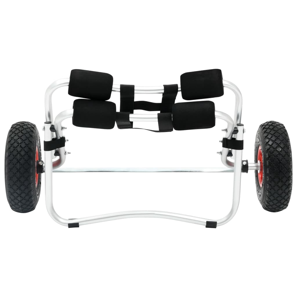 vidaXL Kayak Cart Kayak Trailer Canoe Rack Trolley Kayak Carrier Aluminum