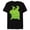 Black, variant on Disney The Nightmare Before Christmas Oogie Boogie Snacktime - Short Sleeve Blended T-Shirt for Adults - Customized-Dark Heather