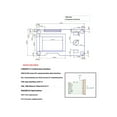 thumbnail image 3 of 0.96/1.3inch OLED Display Module With EC11 Rotary Encoder I2C Interface For Arduino Raspberry Pi, 3 of 11