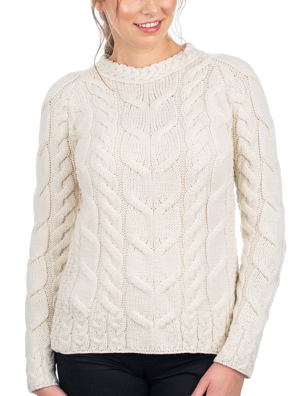 Turtleneck Wool Sweater Raglan Sleeves Brown Sweater 100% Felt Wool Sweater Unisex Wool Sweater Made To Order
