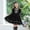 Black, variant on BRGZLK Girls Gothic Dress Novelty Cute Lace Bow Details Puff Sleeve A Line Dress Party Costume Gown for Halloween Parties Cosplay Dress Up,Halloween Witch Costume Black 7-8 Years