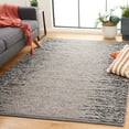 thumbnail image 2 of SAFAVIEH Natural Fiber Jake Abstract Area Rug, Grey/Black, 4' x 6', 2 of 7