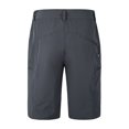 thumbnail image 4 of Fashion YLSDY Men's Hiking Cargo Shorts 9" Quick Dry Lightweight Outdoor Work Casual Travel Summer Shorts with Multi Zipper Pockets Dark Gray XXL, 4 of 9