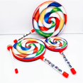 thumbnail image 3 of Orff Instruments Lollipop Drums 6/8/10 Inch Three Size Dance Props Percussion Instruments Hand Drum Education Toys, 3 of 8