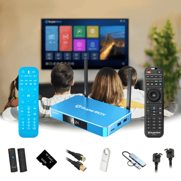 Ultimate S6MAX Pack: Gyro remote/Bent HDMI/128GB USB/Soft case/Cat6 cable/64GB TF/Expansion station