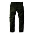 thumbnail image 4 of Matchstick Men's Cotton Slim Fit Stretch Casual Chino Pants for Work Jogger Training, 4 of 10
