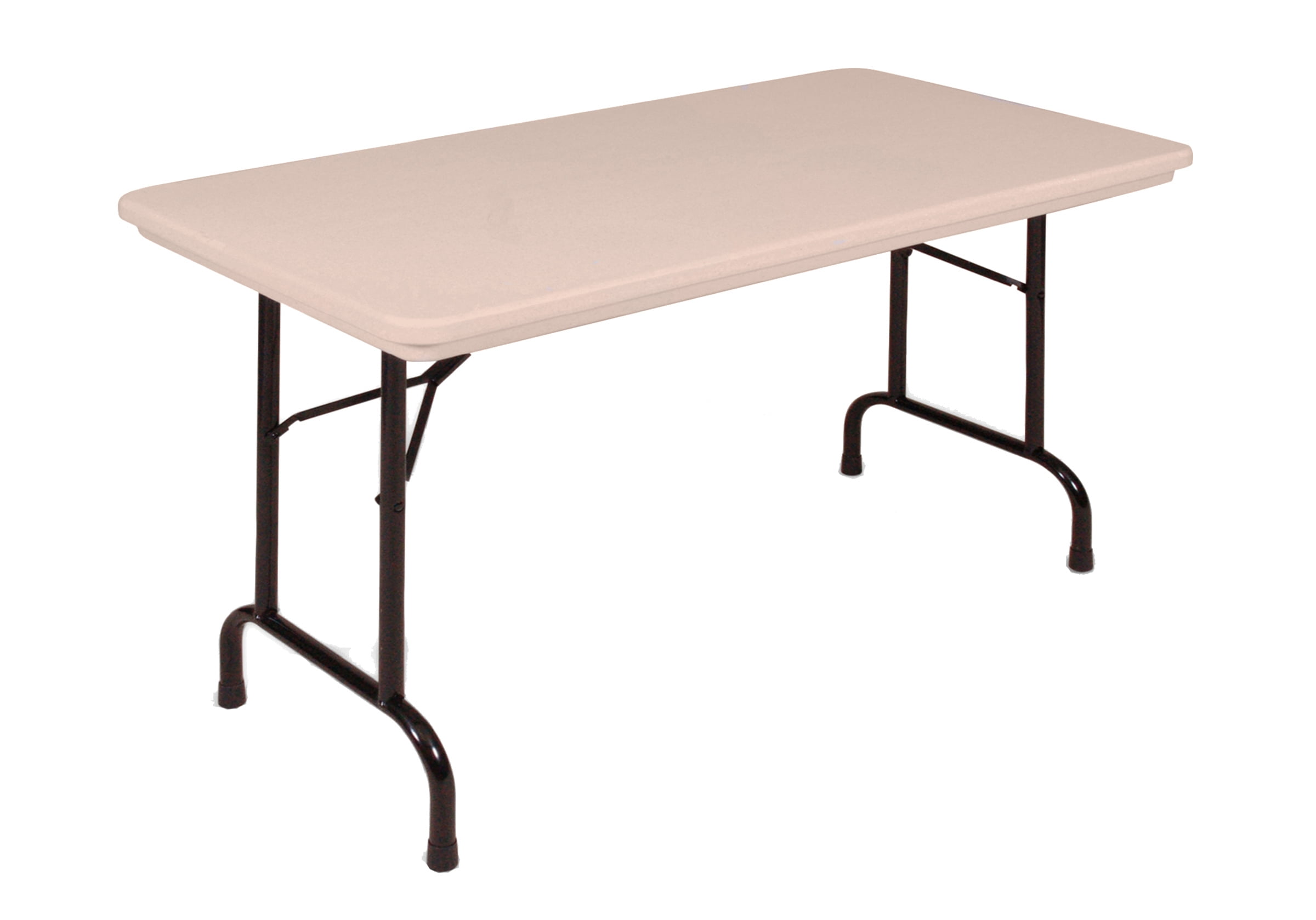 Correll Commercial Duty Plastic Top Folding Table. OnePiece Blow