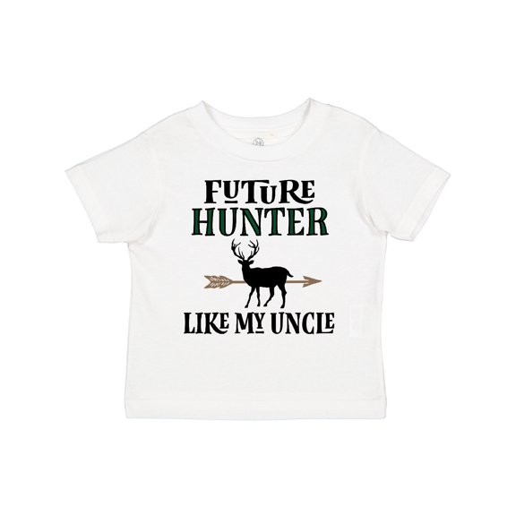 Inktastic Hunting Future Hunter Like Uncle Boys or Girls Toddler T-Shirt