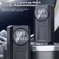 thumbnail image 4 of Compressor Portable  Starter with Air Compressor 8000mAh Car Battery Jumper Starter Battery Pack 150PSI Tire Inflator 12V Car Battery Booster Pack with LED Display, 4 of 7