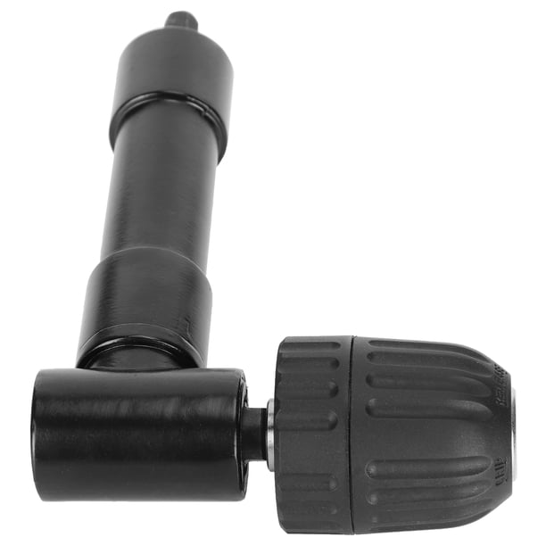 Portabrocas sin llave para taladro en ángulo recto, accesorio para taladro en ángulo recto Adaptador para taladro en ángulo recto Accesorio para taladro