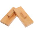 thumbnail image 3 of 1 Pair Percussion Instrument Sand Block Wooden Sand Block Rhythm Percussion Music Instrument Toy, 3 of 5