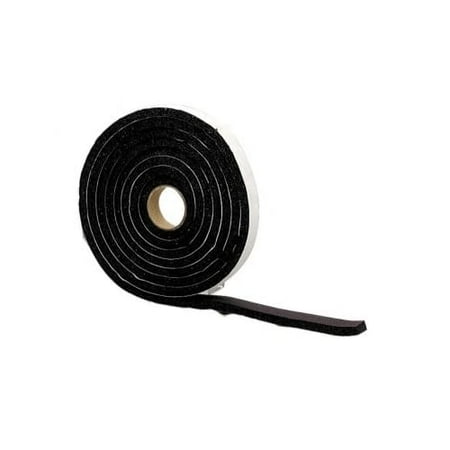 M-D Building Products 06635 3/8" x 3/4" x 10' Premium Rubber Sponge Weatherstrip