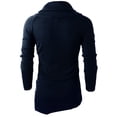 thumbnail image 3 of H2H Mens Thumb Hole Cuffs Long Sleeve T-shirt Basic Sweater NAVY US XL/Asia XXL (KMTTL046), 3 of 5