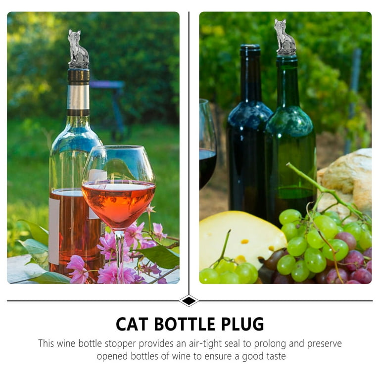 Cat wine stoppers hot sale
