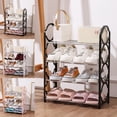 thumbnail image 4 of Simple four-layer shoe rack student dormitory lace assembly detachable shoe rack, 4 of 10