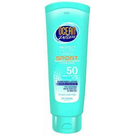 Ocean Potion SPF50 Sport Sunscreen Lotion 8oz OP 80148