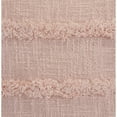 thumbnail image 5 of LR Home Ox Bay Blush Solid All-Natural Cotton Square 2 Piece Pillow Cover Set, 5 of 6