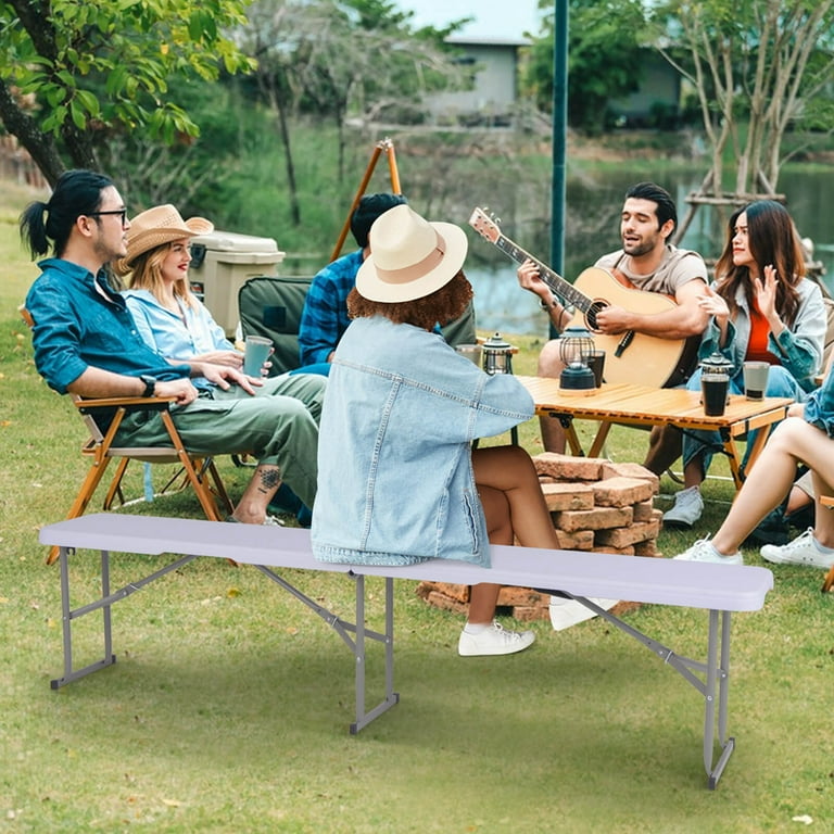 Costway, Portable Folding Bench, 72
