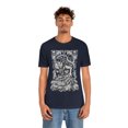 thumbnail image 5 of Surviving Zombie Through Skulls Apocalypse Unisex Jersey Short Sleeve Tee, 5 of 10