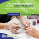 thumbnail image 4 of Guantes de vinilo CARE PLUS transparentes, tamaño extra grande, 200 unidades, 4 of 8