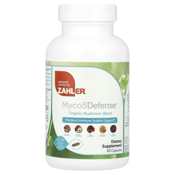 Zahler Myco5Defense, Premium Immune System Support, 60 Capsules