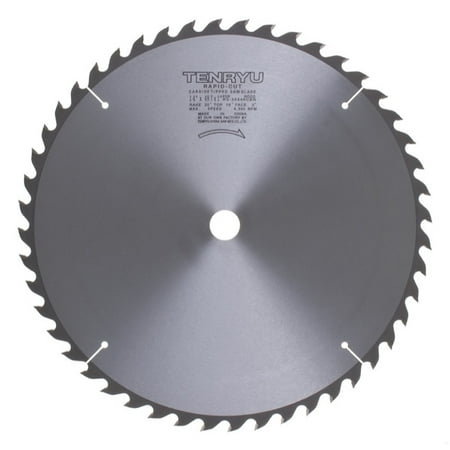 

tenryu rs-35548cbn 14 carbide tipped saw blade ( 48 tooth atb grind - 1 arbor - 0.142 kerf)