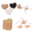 thumbnail image 3 of SOPOTUTU 50Ud Etiquetas Corazón En Papel Para Uso Diario En Empaques Y Detalles, 3 of 6