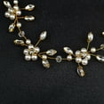 thumbnail image 3 of Qocolhg jusqu'à 50 % de Rabais Liquidation Soins Personnels et Beauté! Bandeau Perlé Chaîne Douce Accessoires de Robe de Mariée Serre-Tête Fait Main Fleur Accessoire pour Cheveux, Cadeaux pour Femmes, 3 of 5