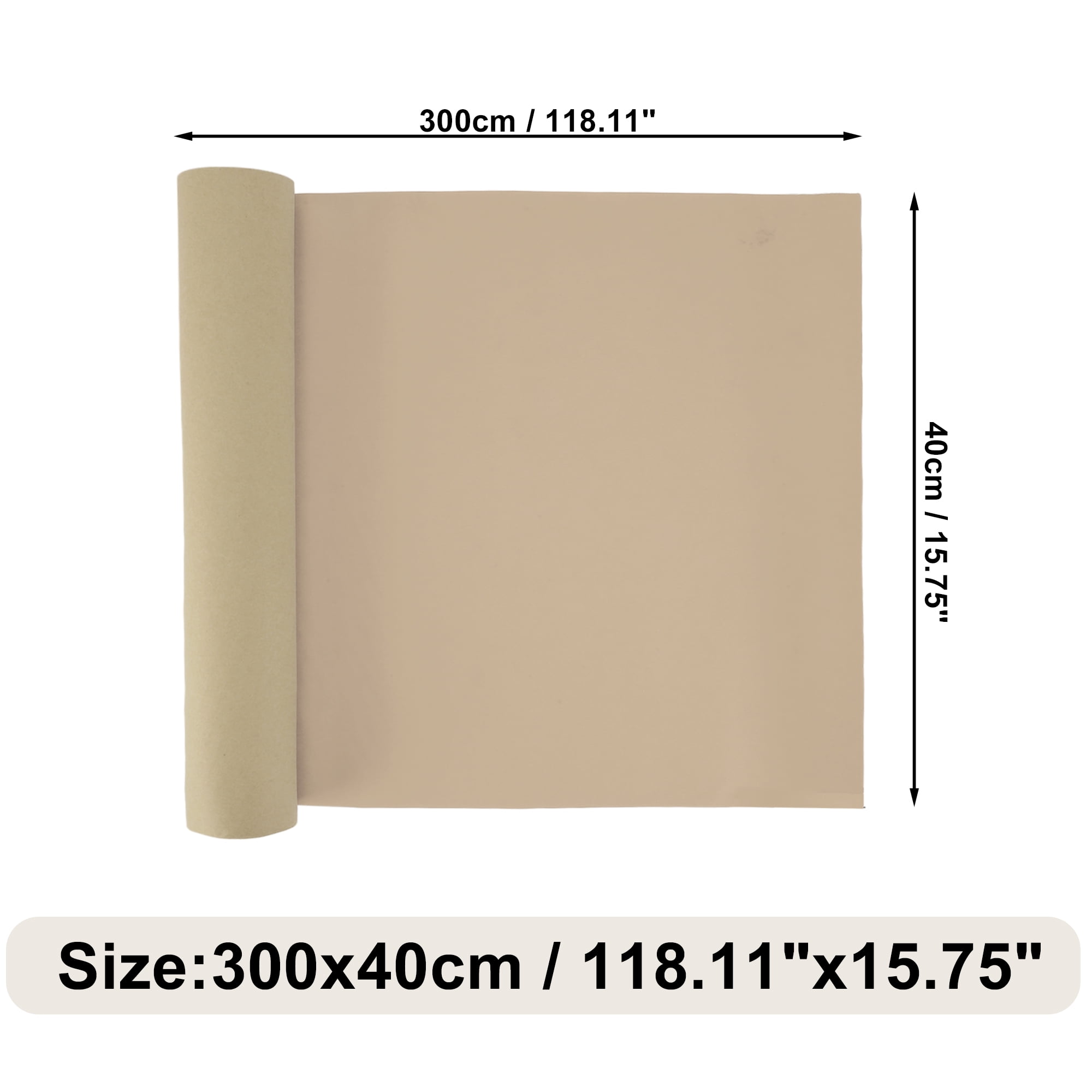 Unique Bargains Leather Repair Patch Tape, Self Adhesive Leather Repair for Furniture Couch Sofa Car Seats Office Chair Milky-white 118.11"x15.75"