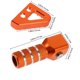 thumbnail image 4 of YSNOOWE 1Jgo Pedal Trasero Y De Para Motorbike Aluminio Duradero, 4 of 5