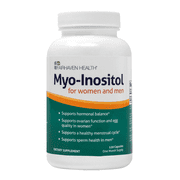 Myo Inositol Fertility Supplement, Supports Healthy Ovulation and Egg Quality, 500 mg, 120 Veg Capsules
