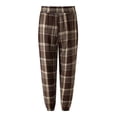thumbnail image 3 of CONZONE Mens Baggy Pant Wide Leg Sports Pants for Men Casual Plaid Warm Soft Loose Fit Fall Winter Trousers With Elastic Waistband, 3 of 3