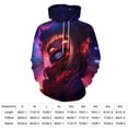 thumbnail image 2 of Himiko Toga Unisex Sweatshirts Loose Pullover Sweater Hooded Hoodie 3D Printing Jacket Winter Fall Clothes L, 2 of 7
