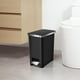 thumbnail image 3 of EKO. Bote de basura Hana 10 L Slim. Cubo de basura para cocina, cierre suave, pedal metálico, incluye aro sujetador de bolsas, de 10 Litros, 3 of 7
