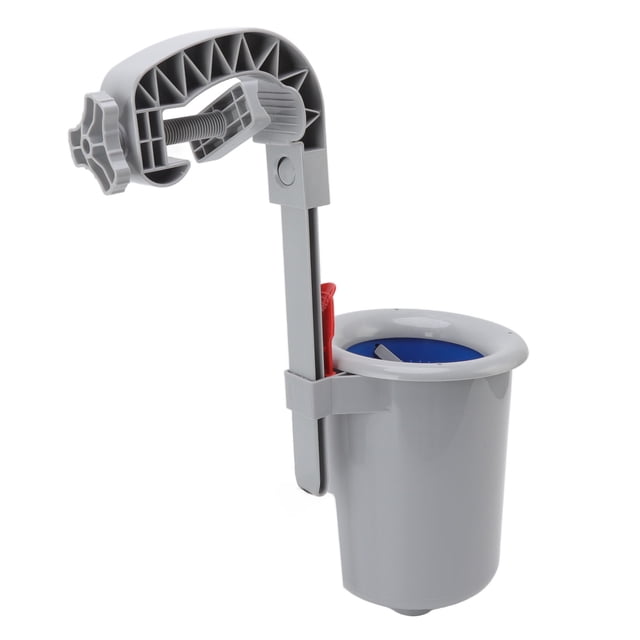 Wall Mounted Pool Skimmer, Plastic Gray Pool Skimmer For Swimming Pool