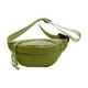thumbnail image 2 of Mochila bandolera de lona | Bolso de pecho y bandolera multicapa para viajes y senderismo | Bolsillo frontal y correas ajustables | Mochila informal para hombre y mujer, 2 of 8